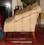 Chippendale Camelback Loveseat